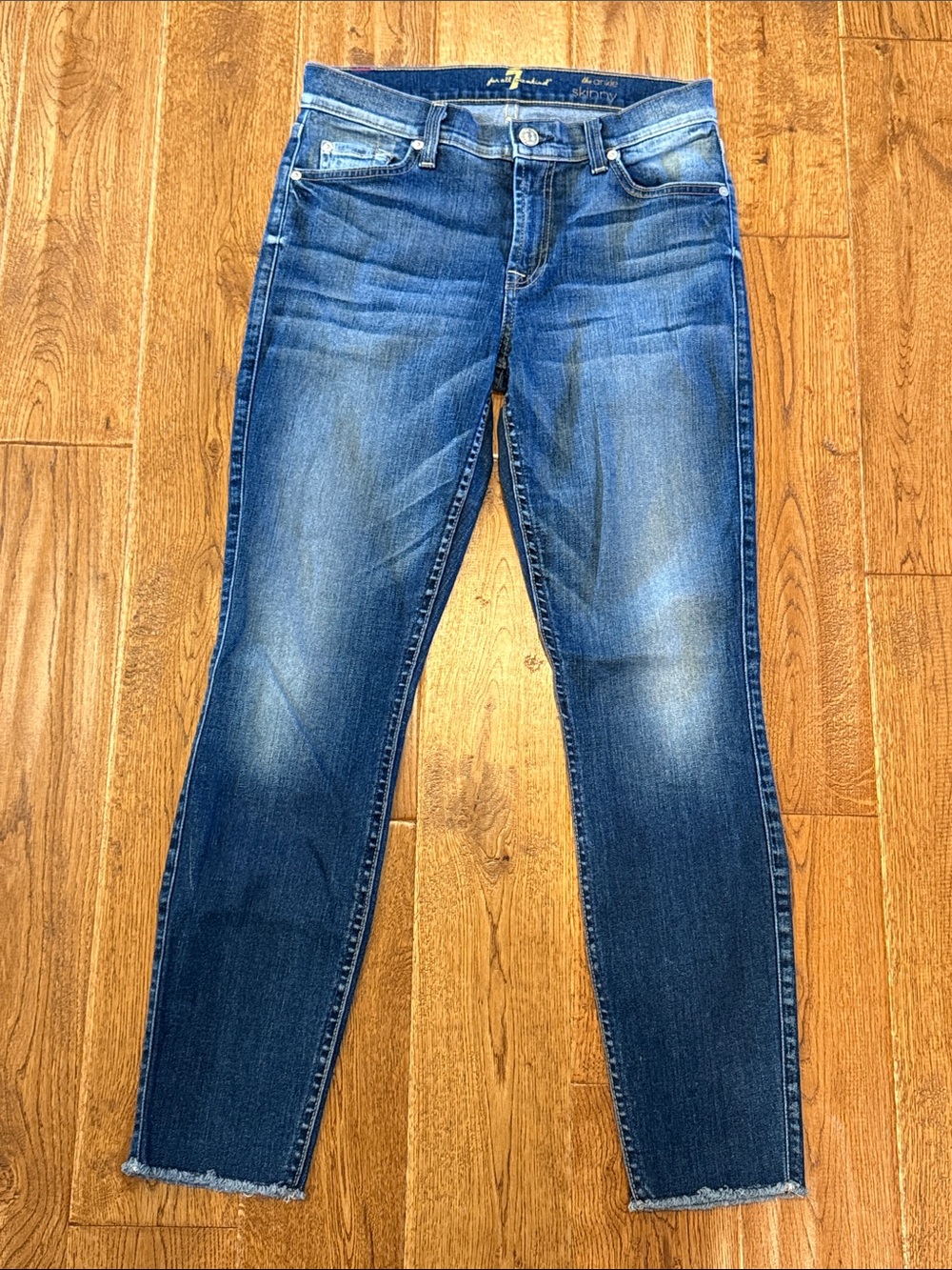 7 for all mankind The Ankle Skinny jeans